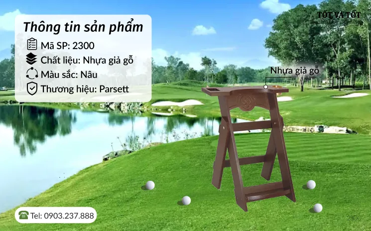 Giá treo túi đựng gậy Golf